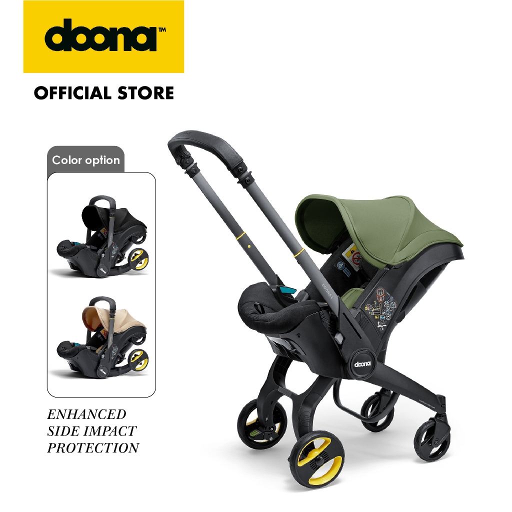 Doona car store seat in store