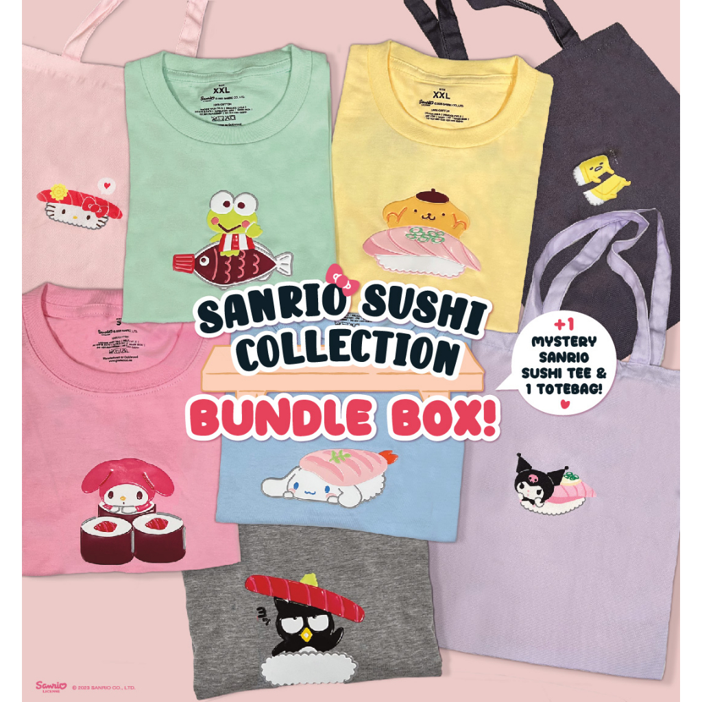 Sanrio Sushi Adult Bundle Collection 2023 | Shopee Singapore