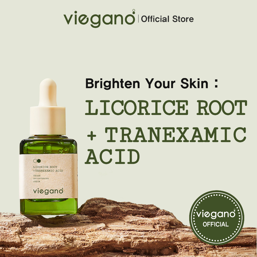 [viegano] LICORICE ROOT + TRANEXAMIC ACID For Dark Spots