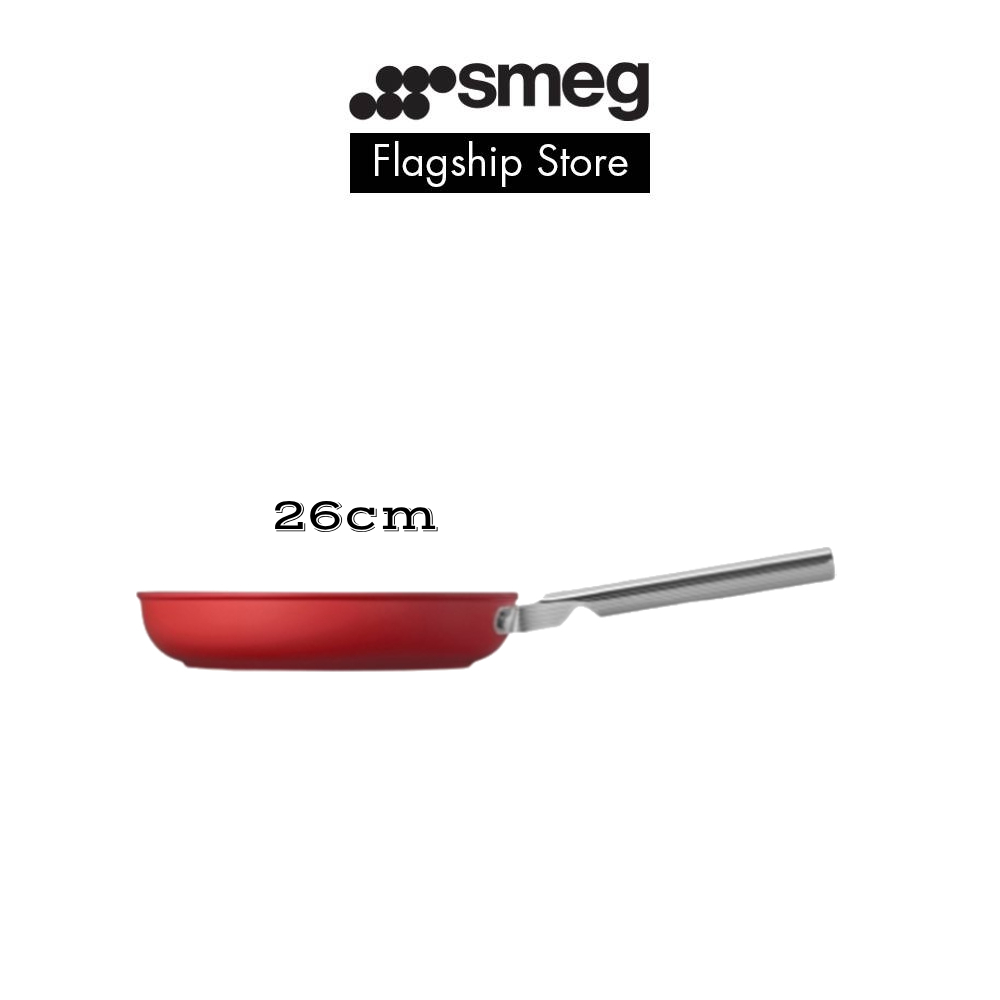 SMEG Cookware, Retro style 11 Frypan Red