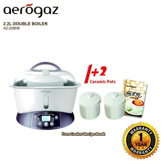 AEROGAZ 3.2L DOUBLE BOILER AZ-328DB