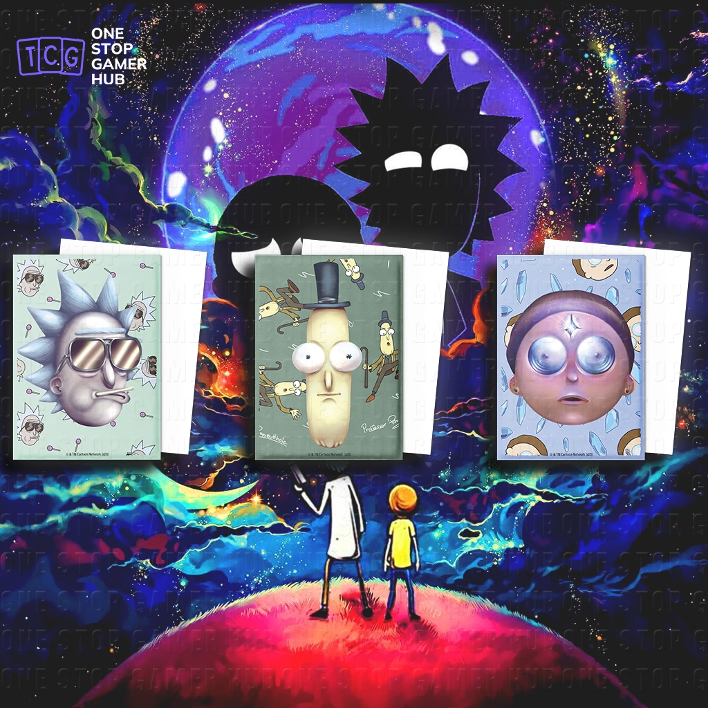 Rick & Morty - Brushed Art Sleeves - Standard Size | Shopee Singapore