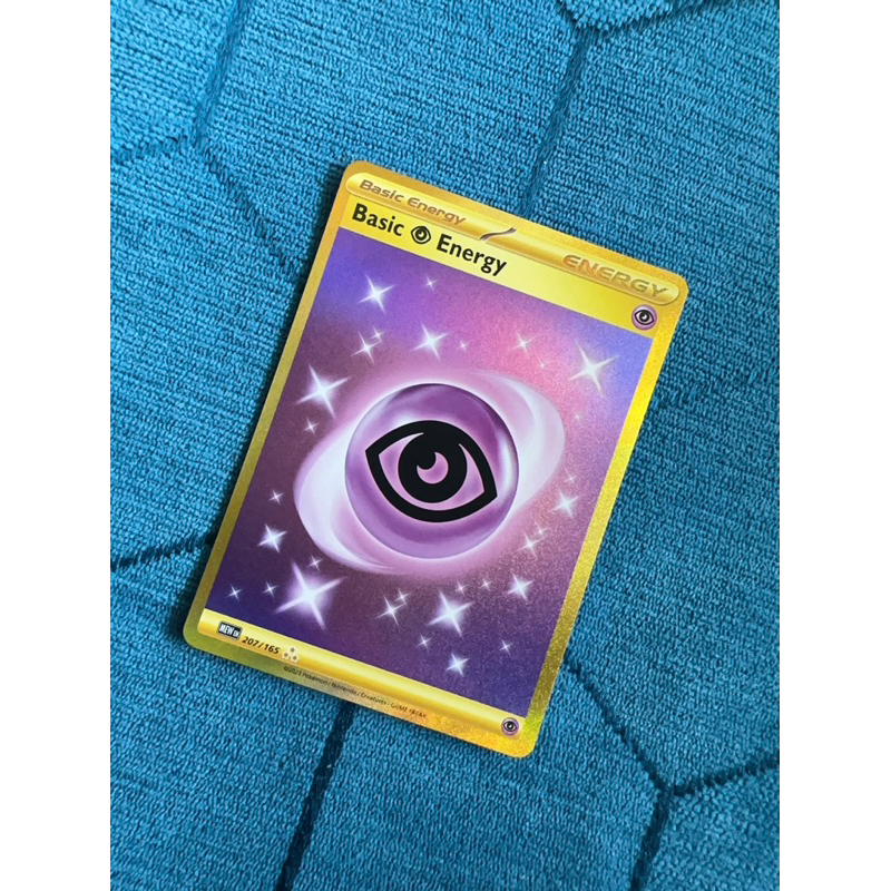gold energy pokemon card 151 Amazon.com: Pokemon - Psychic Energy - 207/165 main image 1