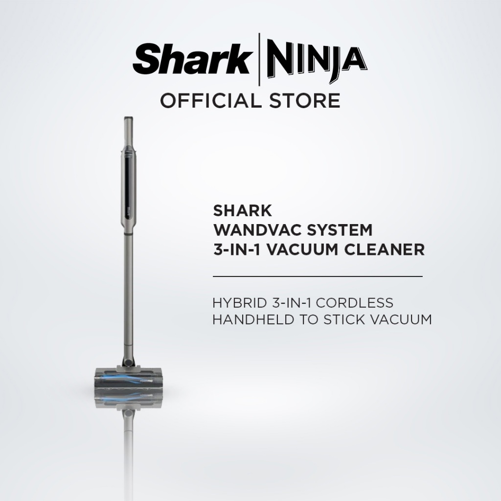 Shark Wandvac System Cordless Stick Vacuum (WS632), Grey