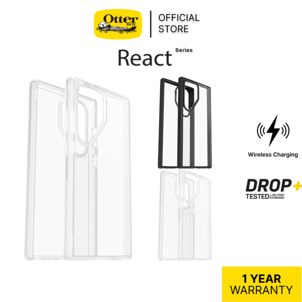 OtterBox React Case Samsung Galaxy S24 Ultra - Clear