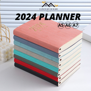 2024 Moleskine Spiral Planner,Hardcover Planner with 200 Weekly and Monthly  Page,Study Note,Agenda for Business and Personal Use - AliExpress