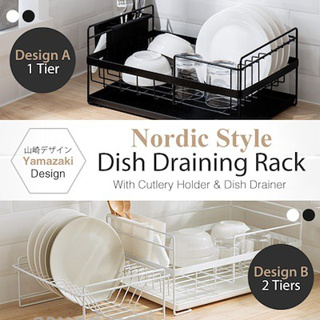 Aluminum Compact Rustproof Dish Drainer Dish Drying Rack with Drainboard Gold  Racks - China Holder Removable Drainer Tray Rack and Aluminum Dish Rack  with Cutlery price
