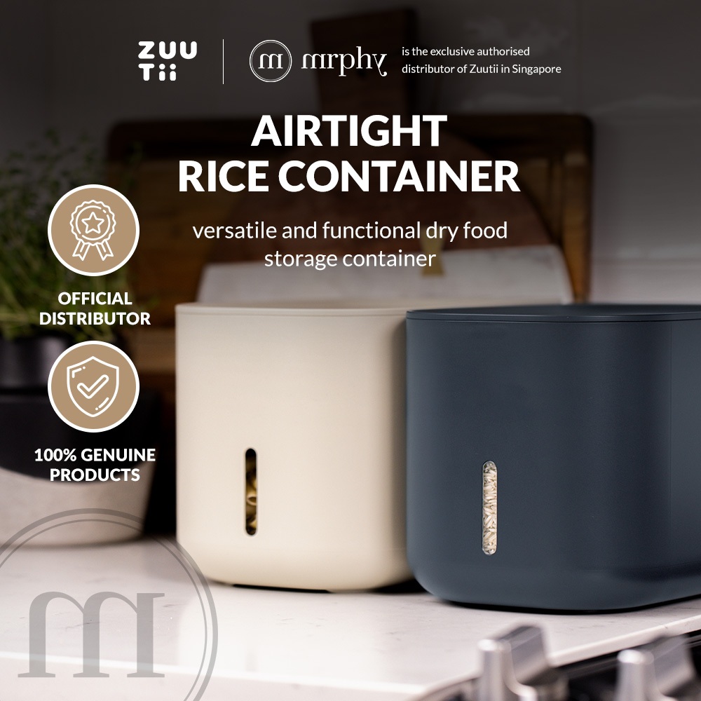 Zuutii Airtight Rice Container (5kg) | Shopee Singapore
