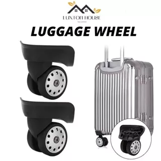 1 Pair A65, Wheels Mute Swivel Suitcase Luggage Samsonite Replacement  Wheels Replacement for Caster Repair Parts