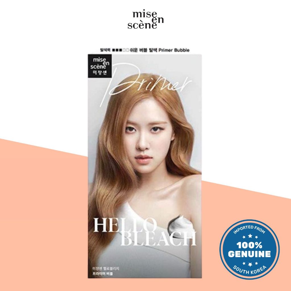 Mise en Scene Hello Bubble Primer Bleach Shopee Singapore