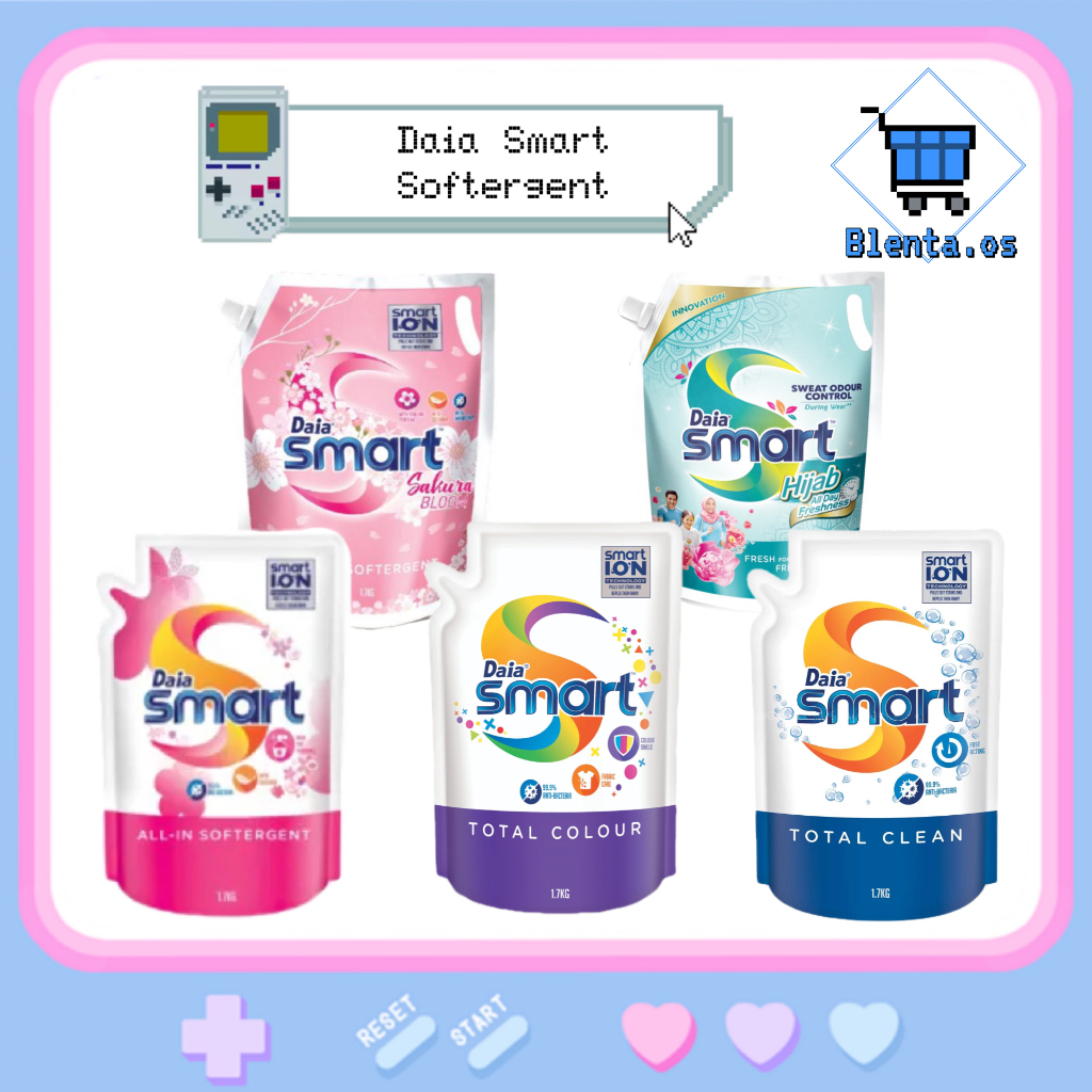 Daia Smart Concentrated Liquid Detergent Refill (1.5KG-1.7kg) 🔥SG READY ...