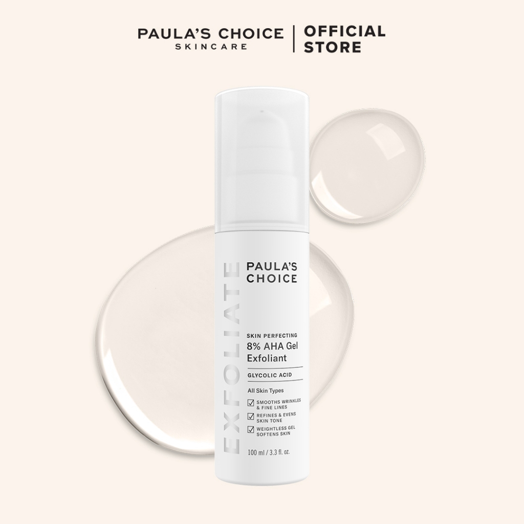 Paula's Choice Skin Perfecting 8 AHA (Glycolic Acid) Gel Exfoliator Shopee Singapore