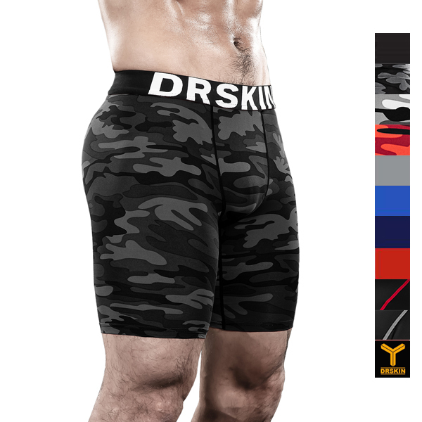 DRSKIN Korea Men`s Real Compression Shorts Sports Skin Tights Leggings