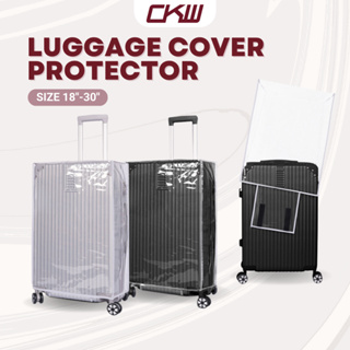 For 18-30 inch Full Transparent Luggage Protector Cover Waterproof Suitcase  Protector Cover PVC Suitcase Cover Rolling Luggage Cover Trolley Cover  Travel Accessories