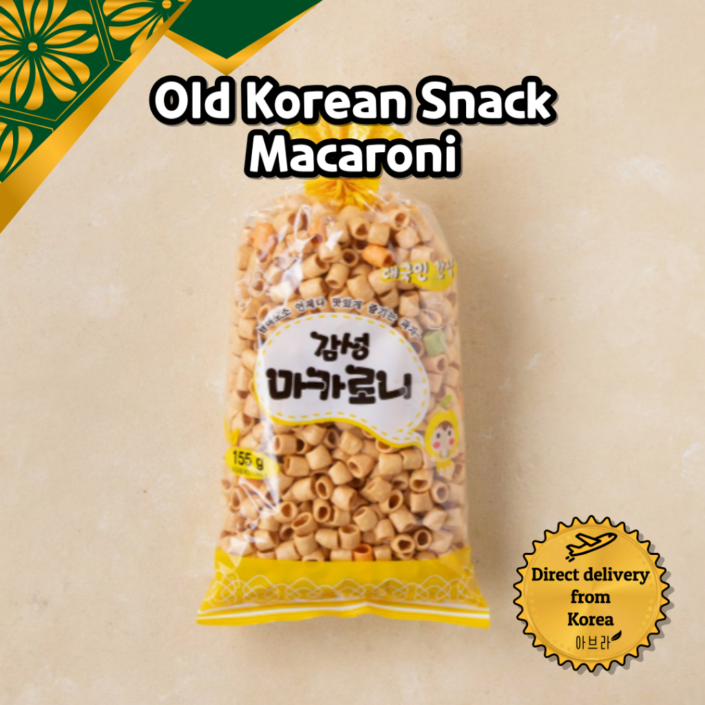 Old Korean Snack Macaroni Korean Traditional snack Korean food
