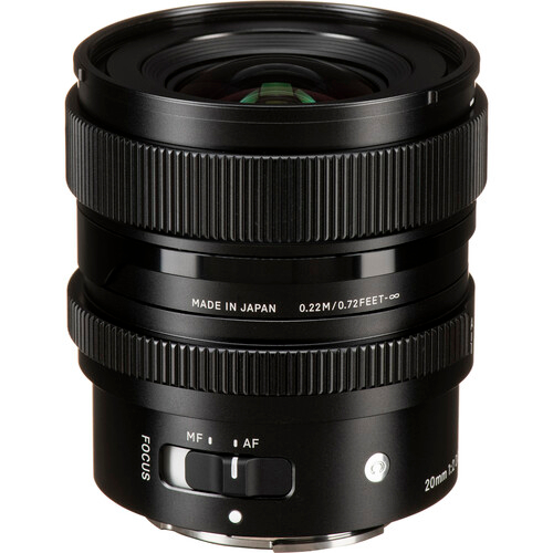 Sigma 20mm F2 DG DN Contemporary Lens for Sony E | Shopee Singapore
