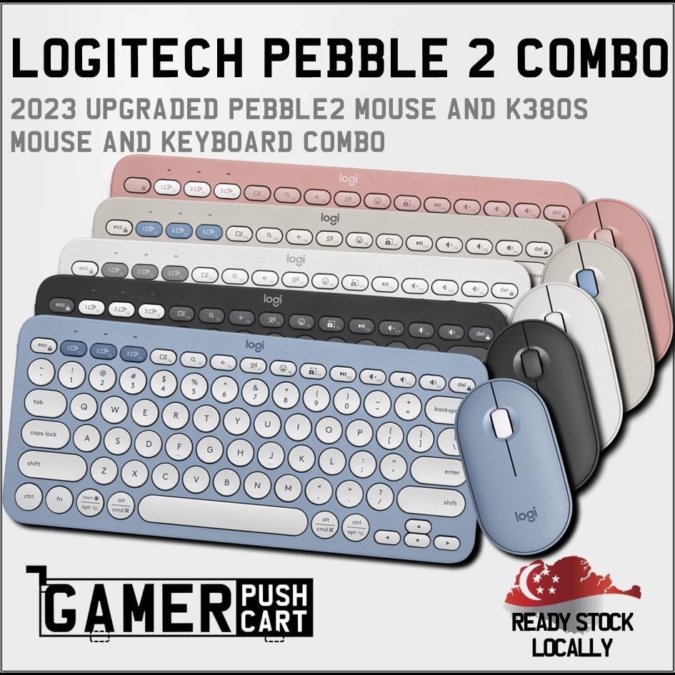 Logitech PEBBLE 2 Mouse and keyboard COMBO | Shopee Singapore