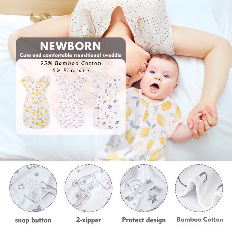 Double swaddle newborn hotsell