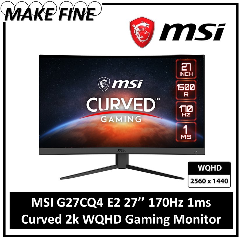 MSI G2422C 24 180 Hz Curved Gaming Monitor G2422C B&H Photo