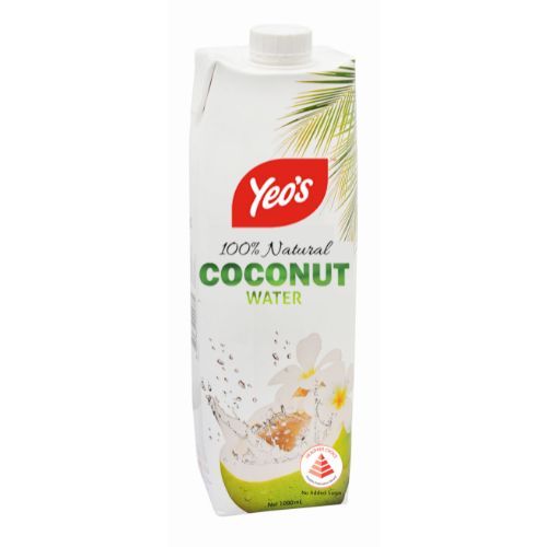 Yeo's 100 Coconut Water 1L (Halal) Shopee Singapore