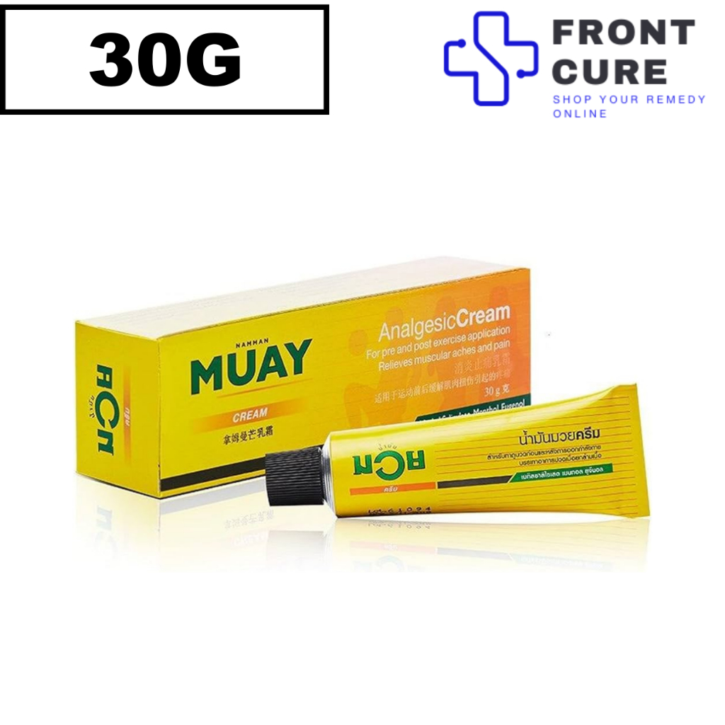 Namman Muay Analgesic Cream 30 Gram Relieves muscular and joint aches ...