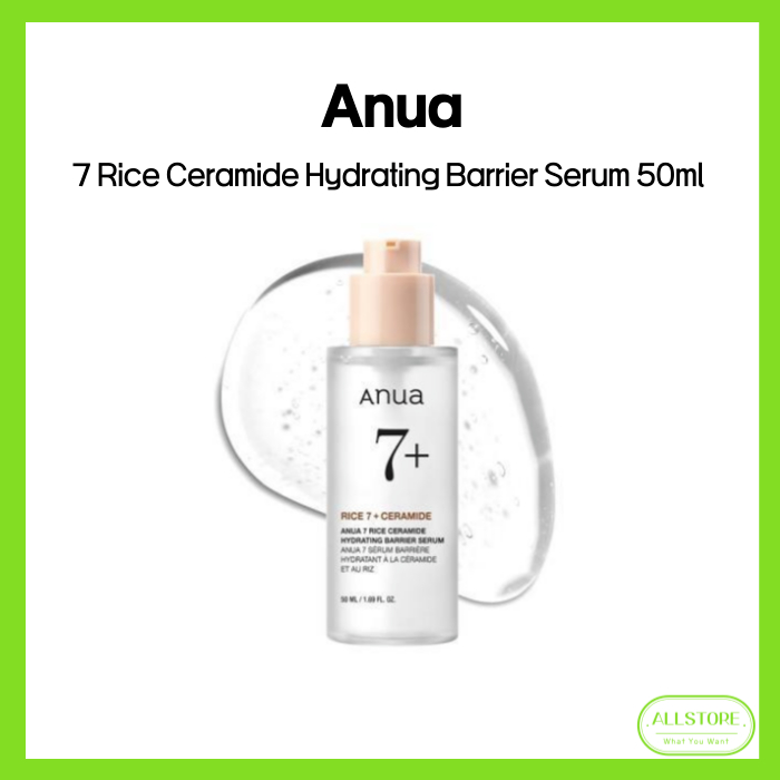 [Anua] 7 Rice Ceramide Hydrating Barrier Serum (50ml) – Deep Hydration ...