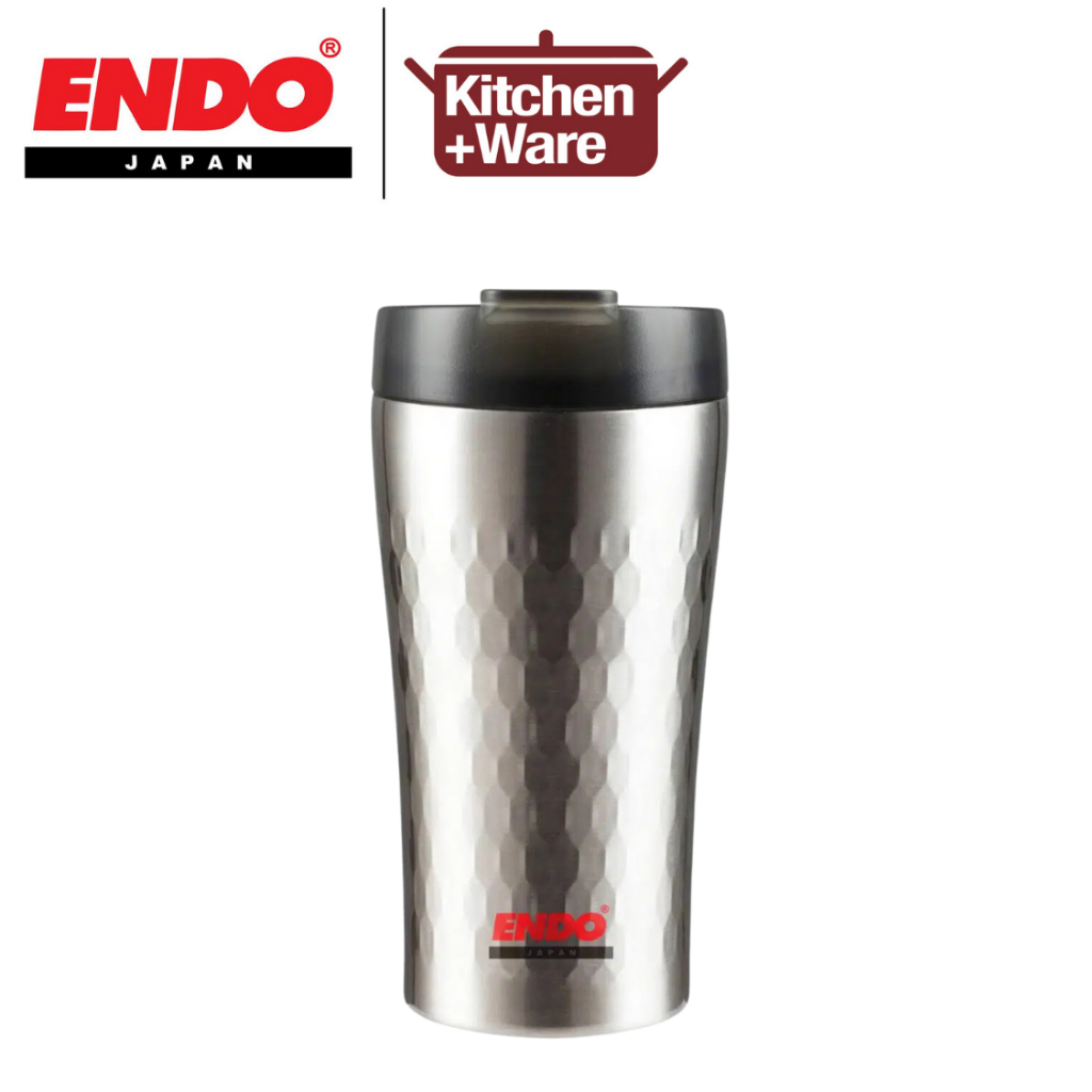 ENDO 400ml Double Stainless Steel Vacuum Insulated Thermal Mug [CX3012