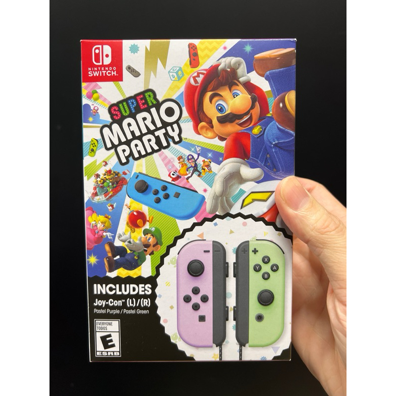 Super Mario Party Joy-Con Bundle (Pastel Purple / Pastel Green)  (Multi-Language) for Nintendo Switch