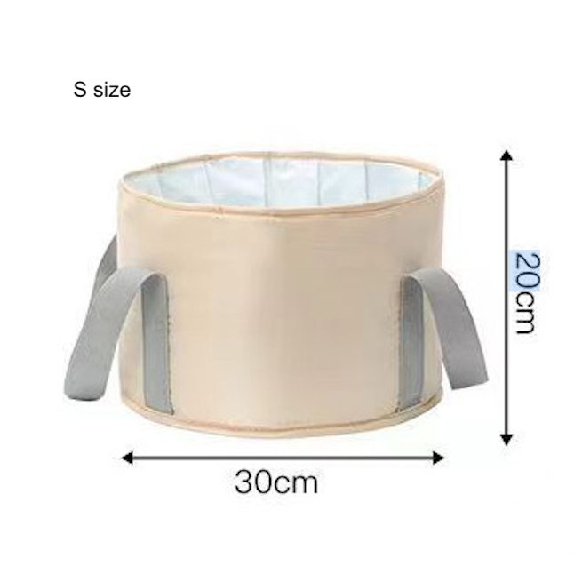 Easyhome.sg Foldable Foot Bucket Portable Basin Foot Bath Pail