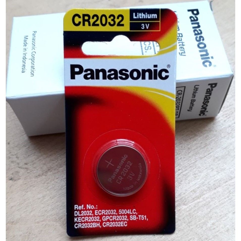 Panasonic CR2032 and CR2025 Lithium Battery (3V) Shopee Singapore