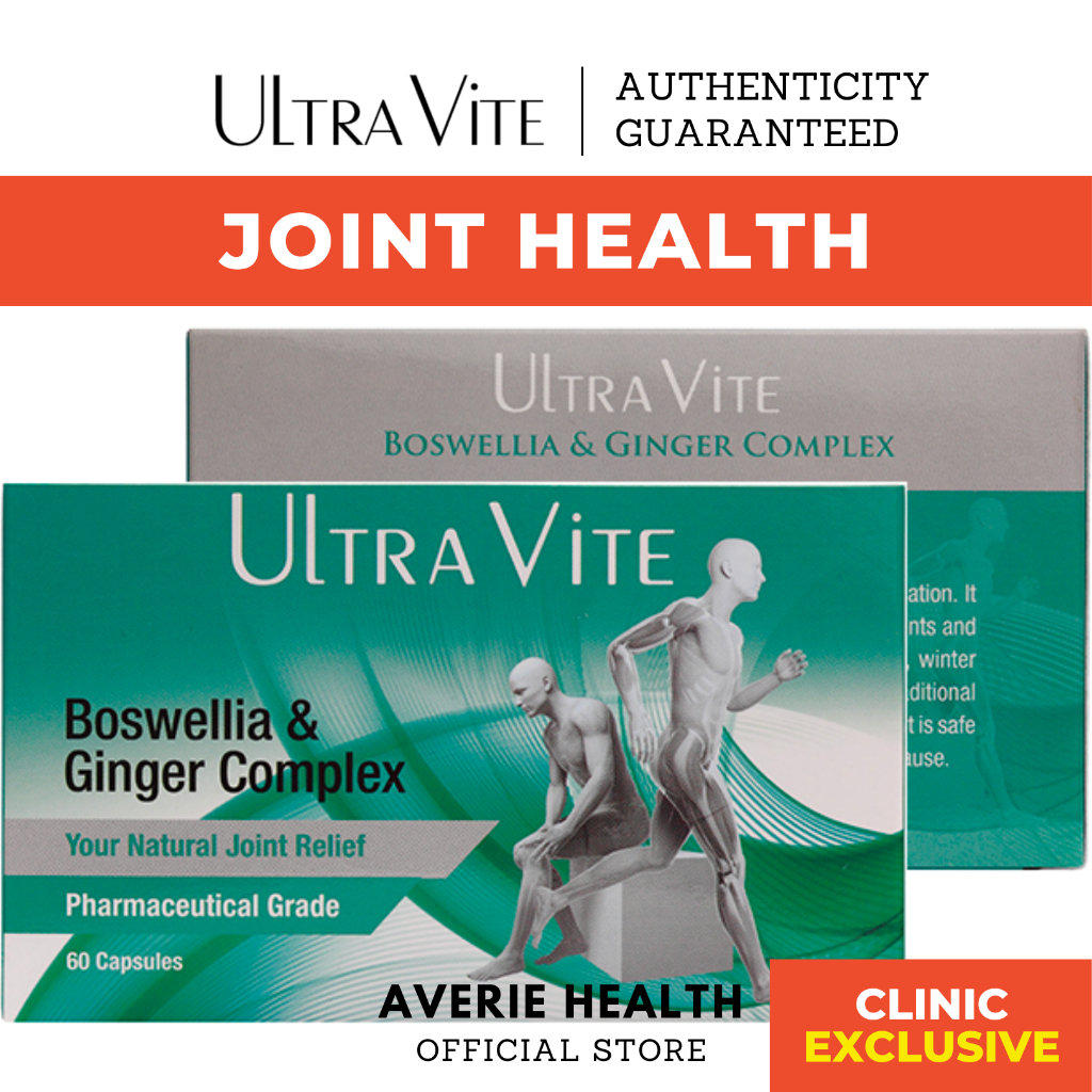 Ginflex Capsules 30s Support Joint & Muscular Pain, Quick Pain Relief, Arthritis Ultravite