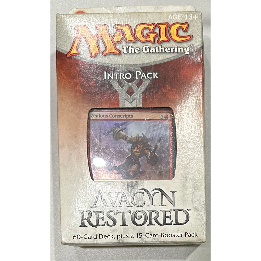 Magic the Gathering MTG Avacyn Restored Fiery Dawn Intro Pack | Shopee ...