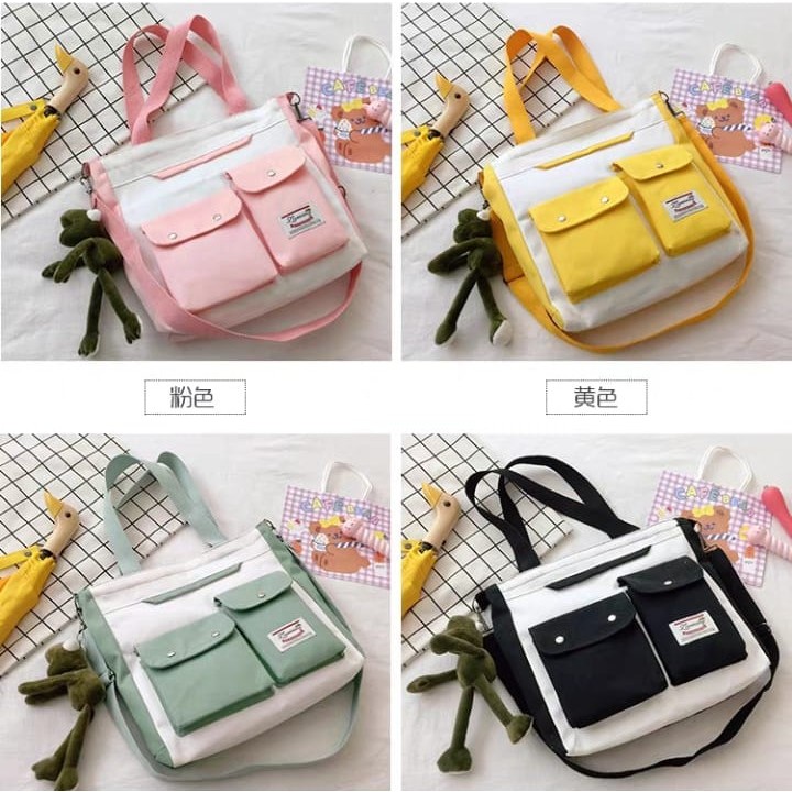 Brand New Korean Tote Handbag Shoulder Sling bag Retro