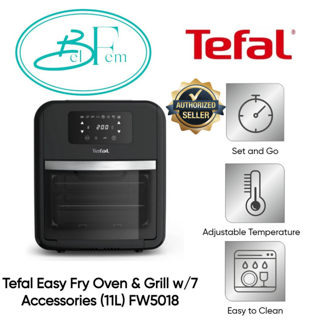 Tefal FW5018 Easy Fry Oven & Grill W/7 Accessories (11L) FW5018 - 2 ...