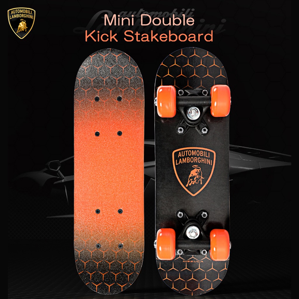 Skateboard for Beginners Kids PU Wheels Maple Wood Deck