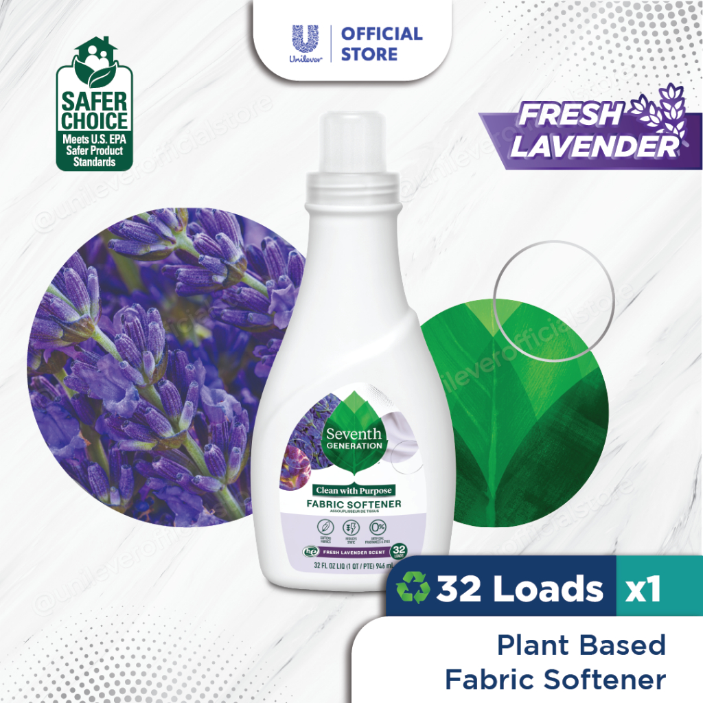 Seventh Generation Fabric Softener Lavender & Blue Eucalyptus 946ml