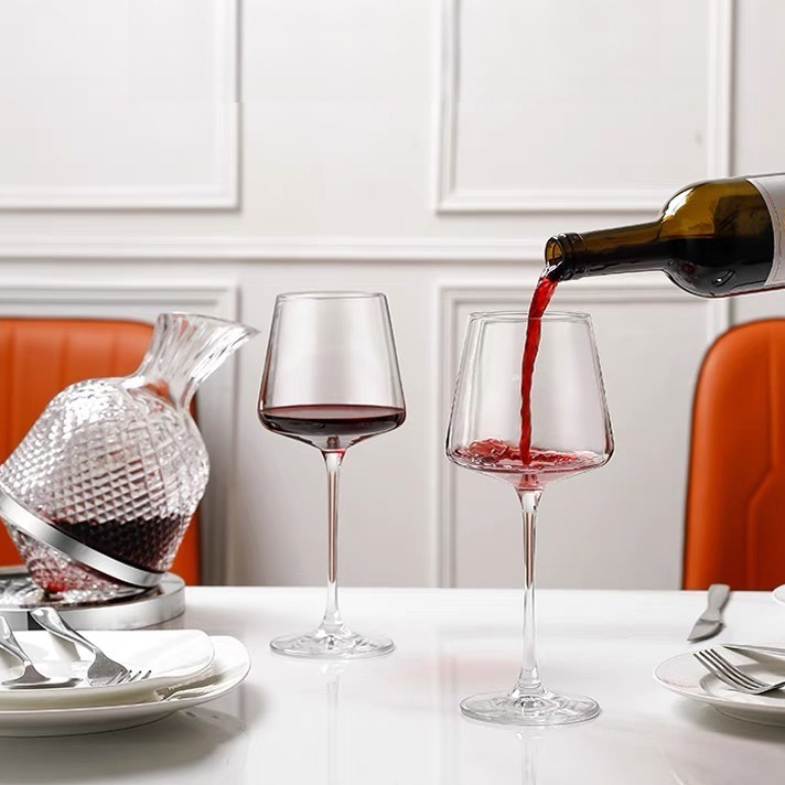 [SG stocks]Wine glass White glass Crystal Burgundy crystal glass wine