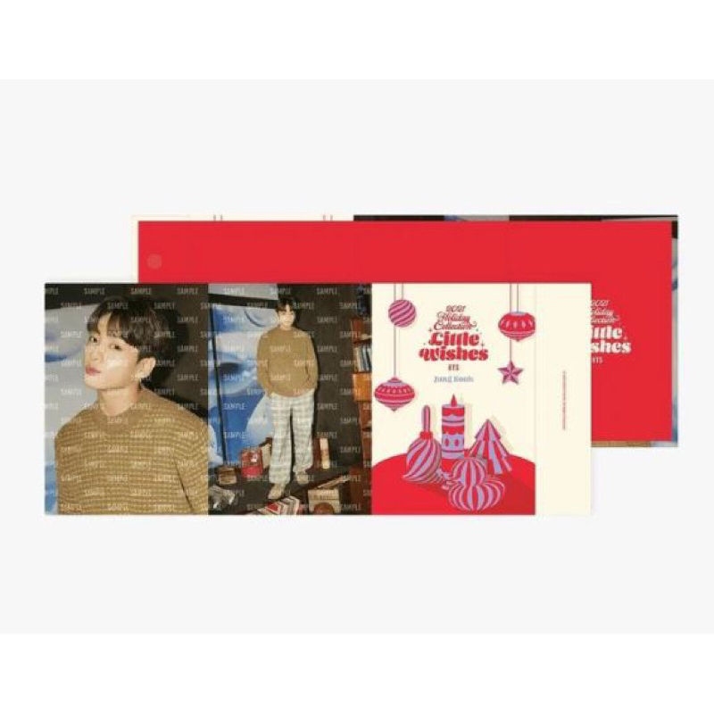 BTS 2021 ホリデー コレクション グク ジョングクJUNGKOOK BTS 2021 Holiday Collection Little Wishes Jungkook Photo | Shopee