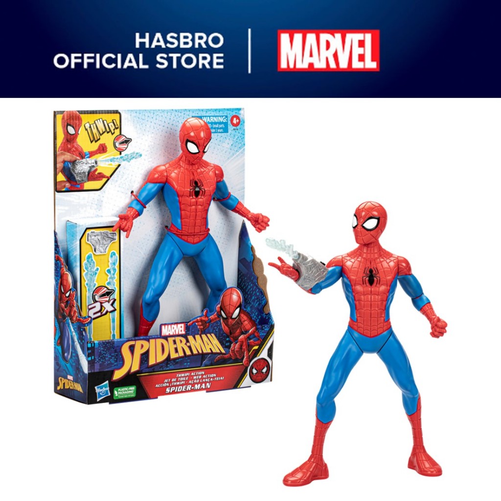 Extra large spiderman on sale action figure