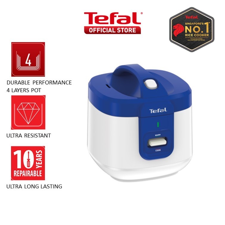 Tefal Everforce Mechanical Rice Cooker 1.5L RK3611 4Layer, Durable