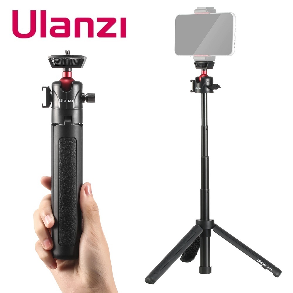 ULANZI MT-16 Extendable Tripod Selfie Stick with Ball Head and - Main Image