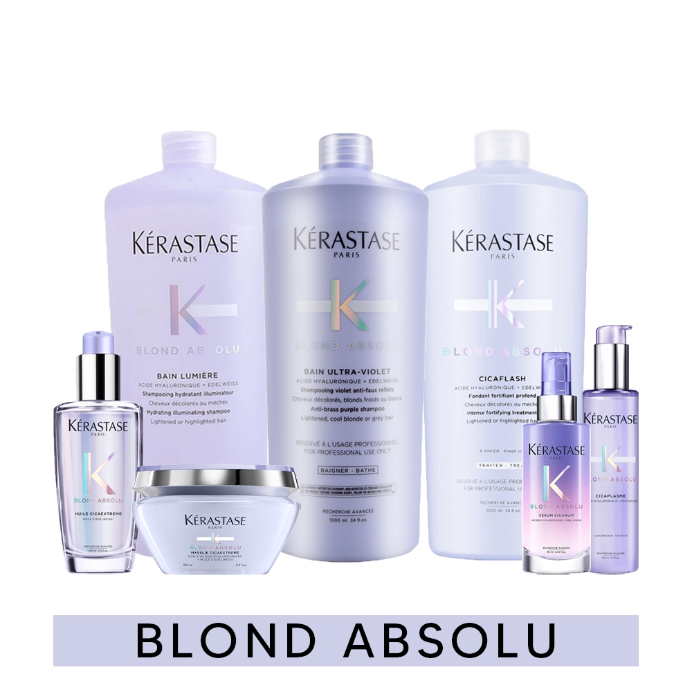 Kerastase Blond Absolu Series (For Blonde Hair) | Shopee Singapore