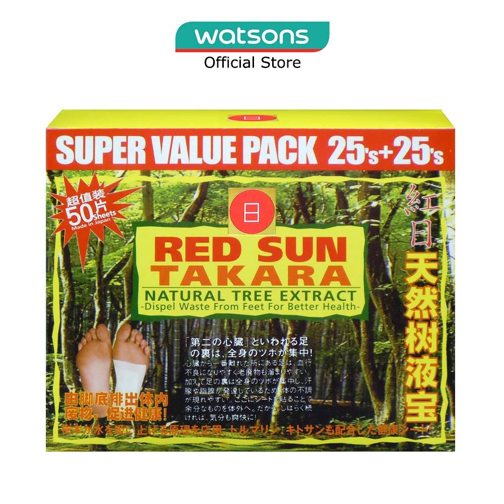 RED SUN Takara Detox Patch | Shopee Singapore