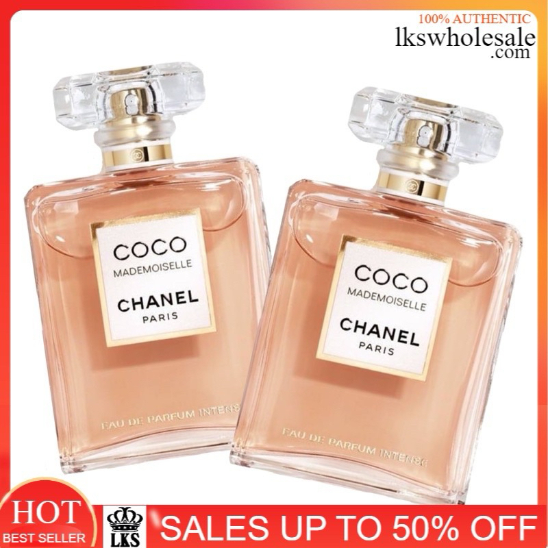 2 Bottles Combo for Women Perfume Coco Mademoiselle EDP Intense 100ML ...