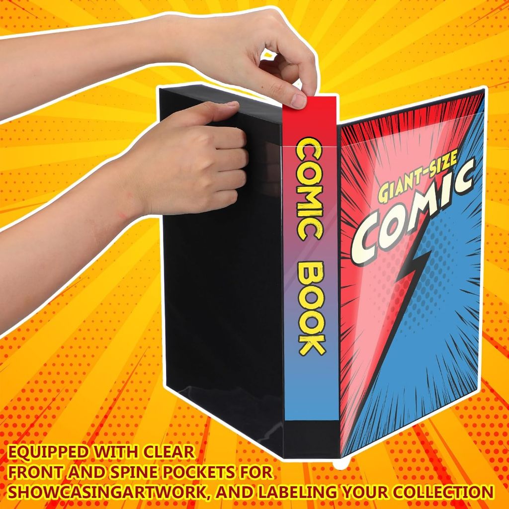 Comic Book Stor Folio (Carry 15-20 comic books everywhere!) | Shopee ...