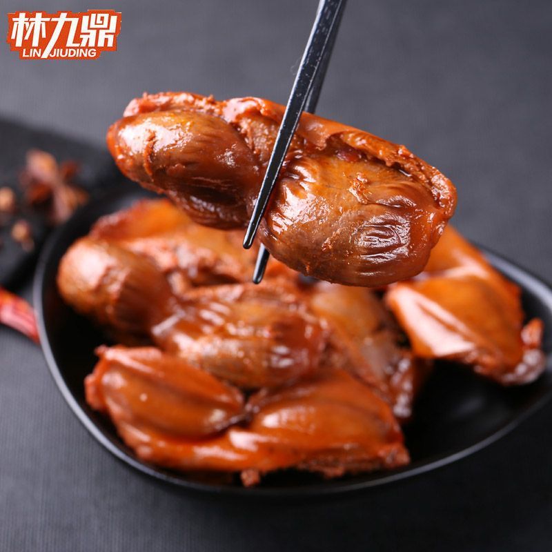 Braised Spicy Duck Gizzards Individual Small Package Sauce Fragrant