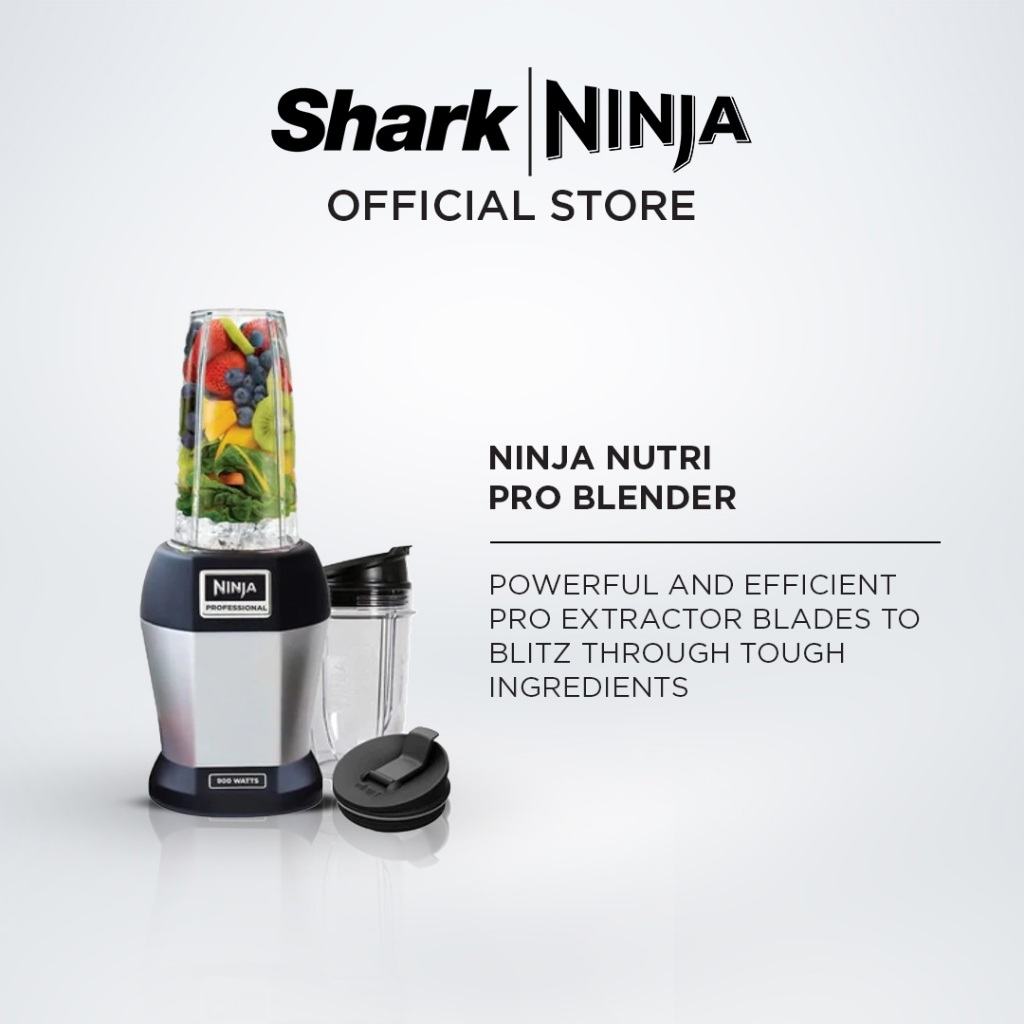 Ninja Personal Blender, ProExtractor Blades,2 On the Go Cups,500ml