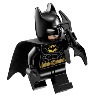 LEGO DC Comics Super Heroes Batman Minifigure - Batman Dark Gray Gold Belt