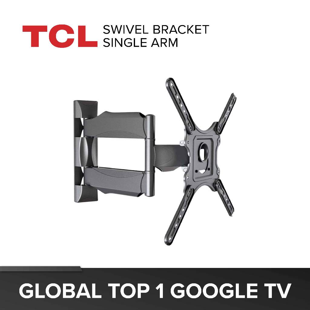 TCL 32" to 55" Swivel Bracket Wall Mount Installation (Single Arm