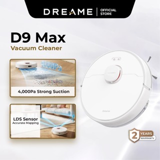 Dreame D10 Plus / D10s Plus Robot Vacuum Cleaner, 5,000Pa Suction Power, 2 Years Warranty by One FutureWorld